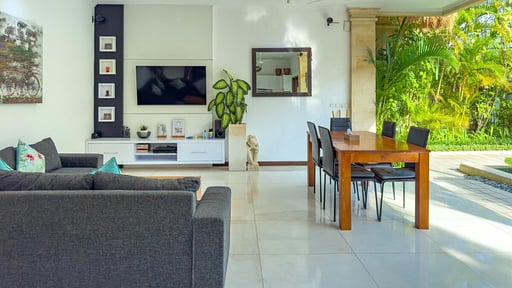 Villa Krisna Dining area