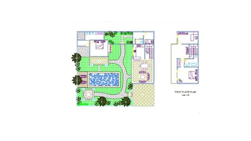 Villa Krisna Floor plan
