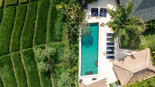 Villa Kubu Dewi Sri Drone pictures