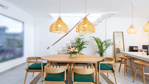 Villa Kulibul Dining area