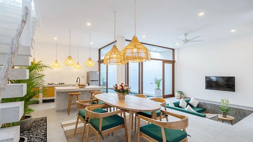 Villa Kulibul Dining area