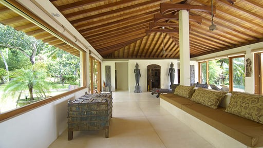 Villa Kumara Woonkamer