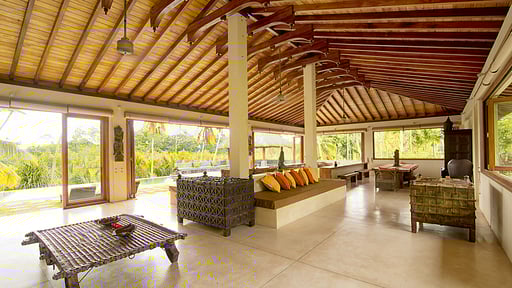 Villa Kumara Woonkamer