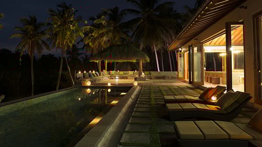 Villa Kumara Zwembad