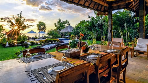 Villa Kundalini Ayu Dining area