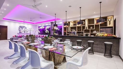 Villa Kundalini Dining area