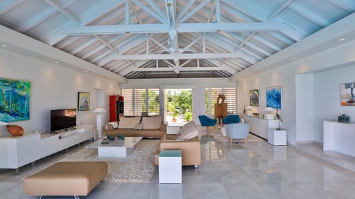 Villa L'Ecume des Jours Woonkamer