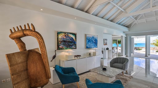 Villa L'Ecume des Jours Woonkamer