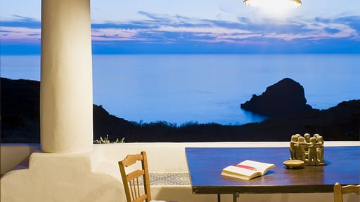 Villa L' Ulivo di Pollara Terrasse/Veranda