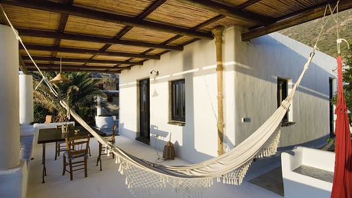 Villa L' Ulivo di Pollara Terrasse/Veranda