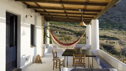 Villa L' Ulivo di Pollara Terrasse/Veranda