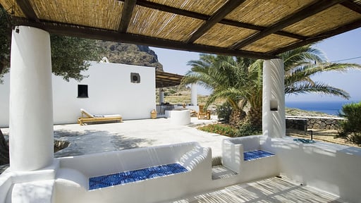 Villa L' Ulivo di Pollara Terrasse/Veranda