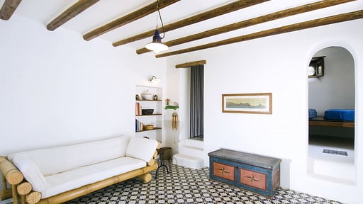 Villa L' Ulivo di Pollara Wohnbereich