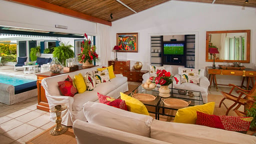 Villa La Belle Creole Living room