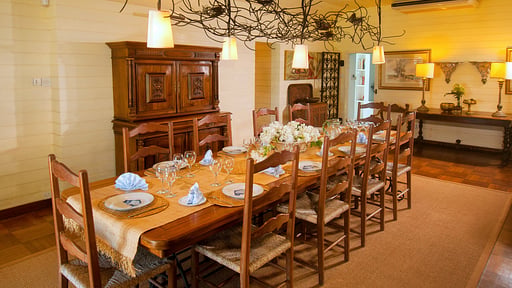 Villa La Belle Creole Dining area
