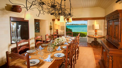 Villa La Belle Creole Dining area