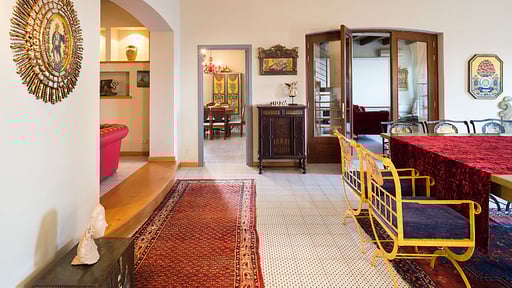 Villa La Boheme Dining area