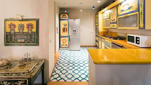 Villa La Boheme Kitchen
