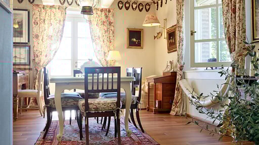 Villa La Campanina Dining area
