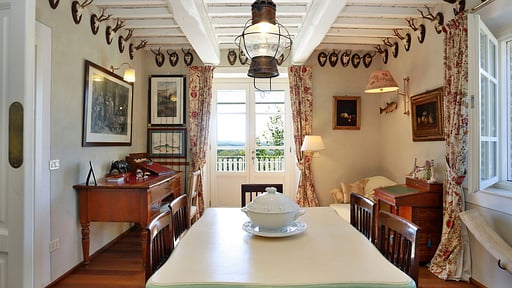 Villa La Campanina Dining area