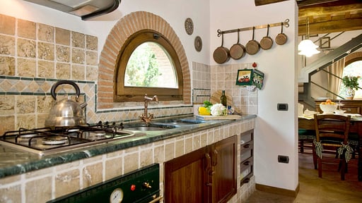 Villa La Capinera Küche