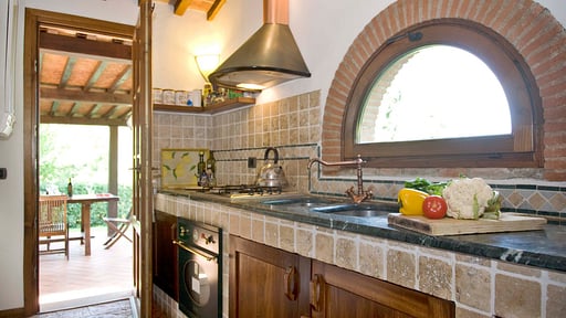 Villa La Capinera Küche