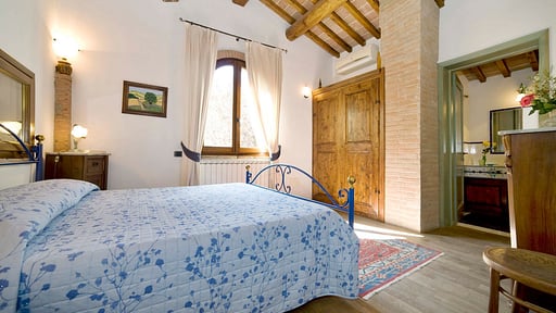 Villa La Capinera Schlafzimmer 1