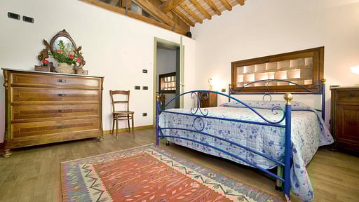 Villa La Capinera Schlafzimmer 1