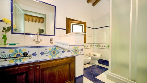 Villa La Capinera Schlafzimmer 1