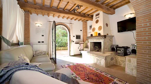 Villa La Capinera Wohnbereich