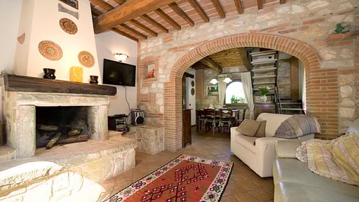 Villa La Capinera Wohnbereich