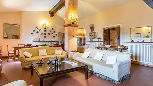 Villa La Cappella Living room 2