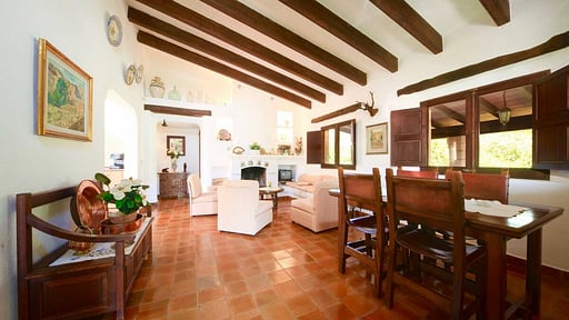 Villa La Casita Dining area