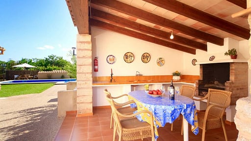 Villa La Casita Dining area