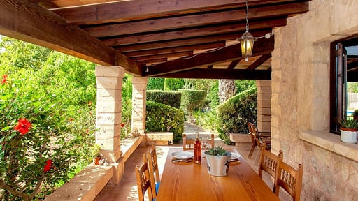 Villa La Casita Dining area