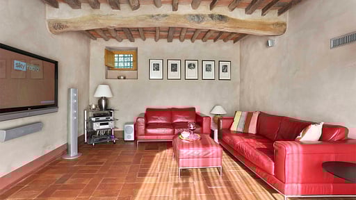 Villa La Cecchella Wohnbereich 1