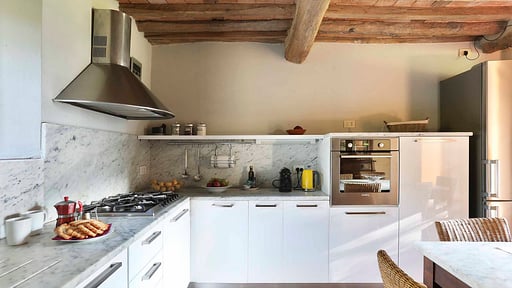 Villa La Cecchella Küche