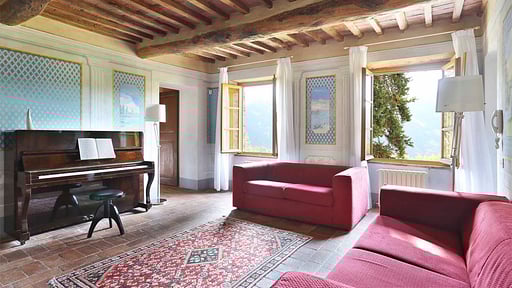 Villa La Cecchella Wohnbereich 2