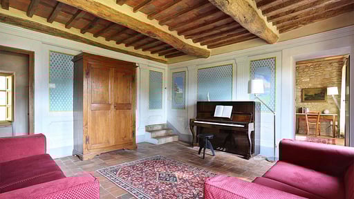 Villa La Cecchella Wohnbereich 2