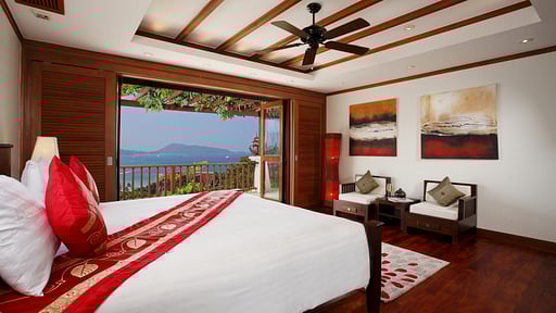 Villa La Cigale Schlafzimmer 1