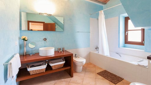 Villa La Corbaia Camera da letto 1