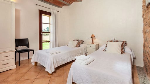 Villa La Corbaia Camera da letto 2