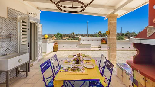 Villa La Cornola Terrasse