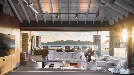 Villa La Danse des Etoiles Woonkamer