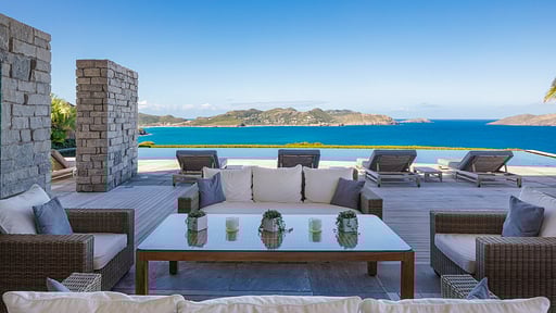 Villa La Danse des Etoiles Terras/Veranda