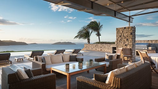 Villa La Danse des Etoiles Terras/Veranda