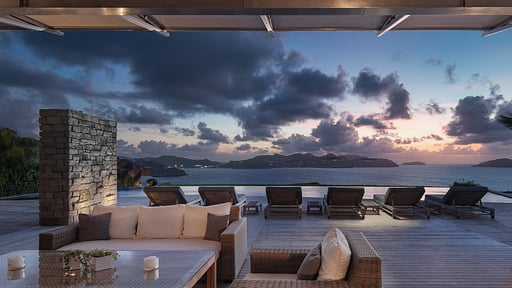 Villa La Danse des Etoiles Terras/Veranda