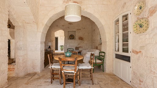 Villa La Dialma Dining area