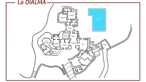 Villa La Dialma Floor plan