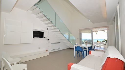 Villa La Dimora Woonkamer